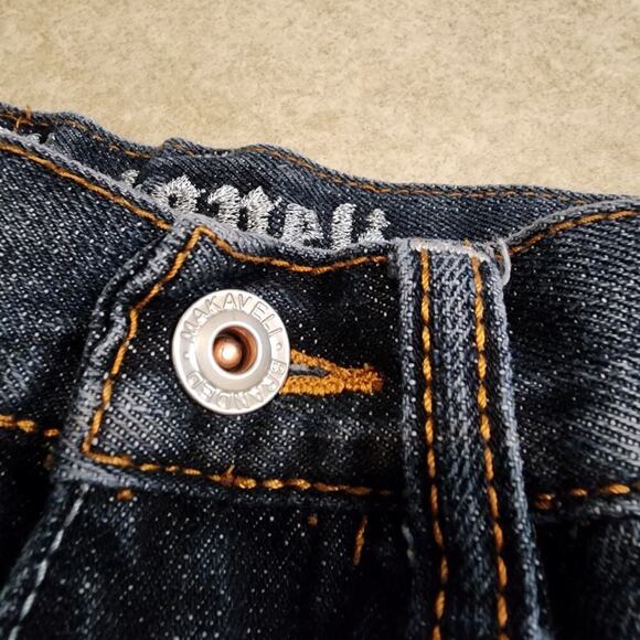 Vtg Y2k Makaveli Tupac 2Pac Rapper Skull Skate Urban Hip Hop Junior Shorts Sz 12 - Picture 6 of 10